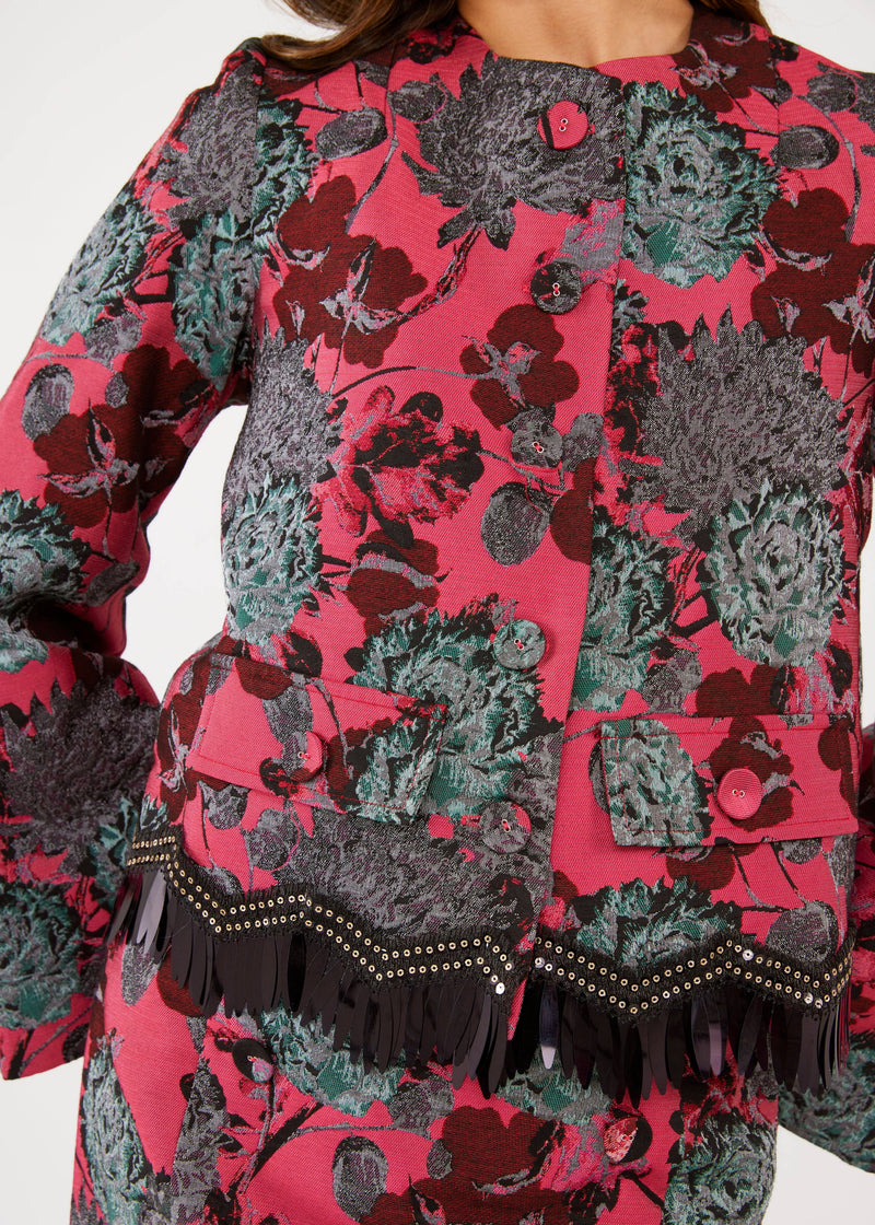 Kennedy Dahlia Jacquard Jacket