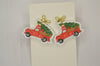 Christmas Truck Earrings