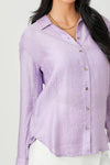 Nancy Lavender Button Down