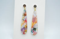 Colorful Tortoiseshell Earrings