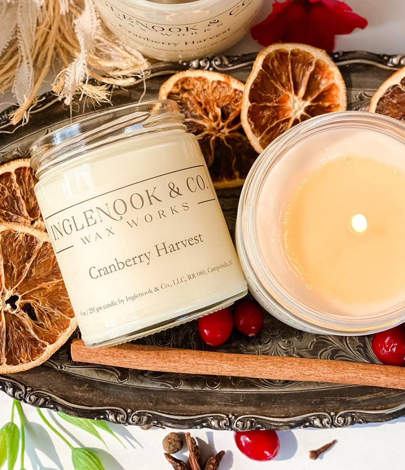 Cranberry Harvest Soy Candle