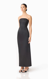 Black & White Asymmetrical Gown