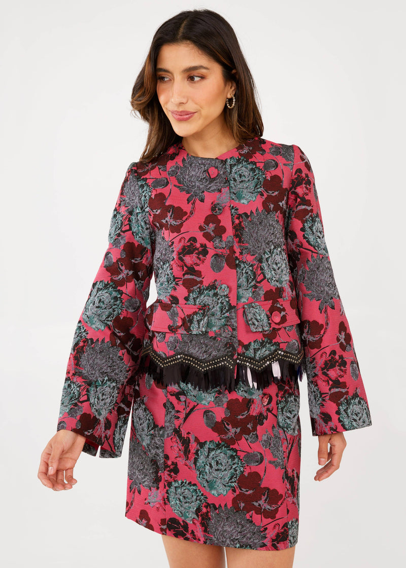 Kennedy Dahlia Jacquard Jacket