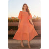 Apricot Maxi Dress