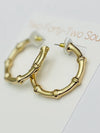 Gold Summer Hoops