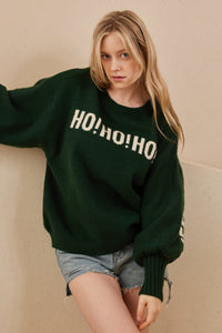 Green Christmas Spirit Sweater