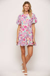 Wildflower Tie Waist Dress