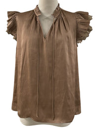 Mocha Lucia Blouse