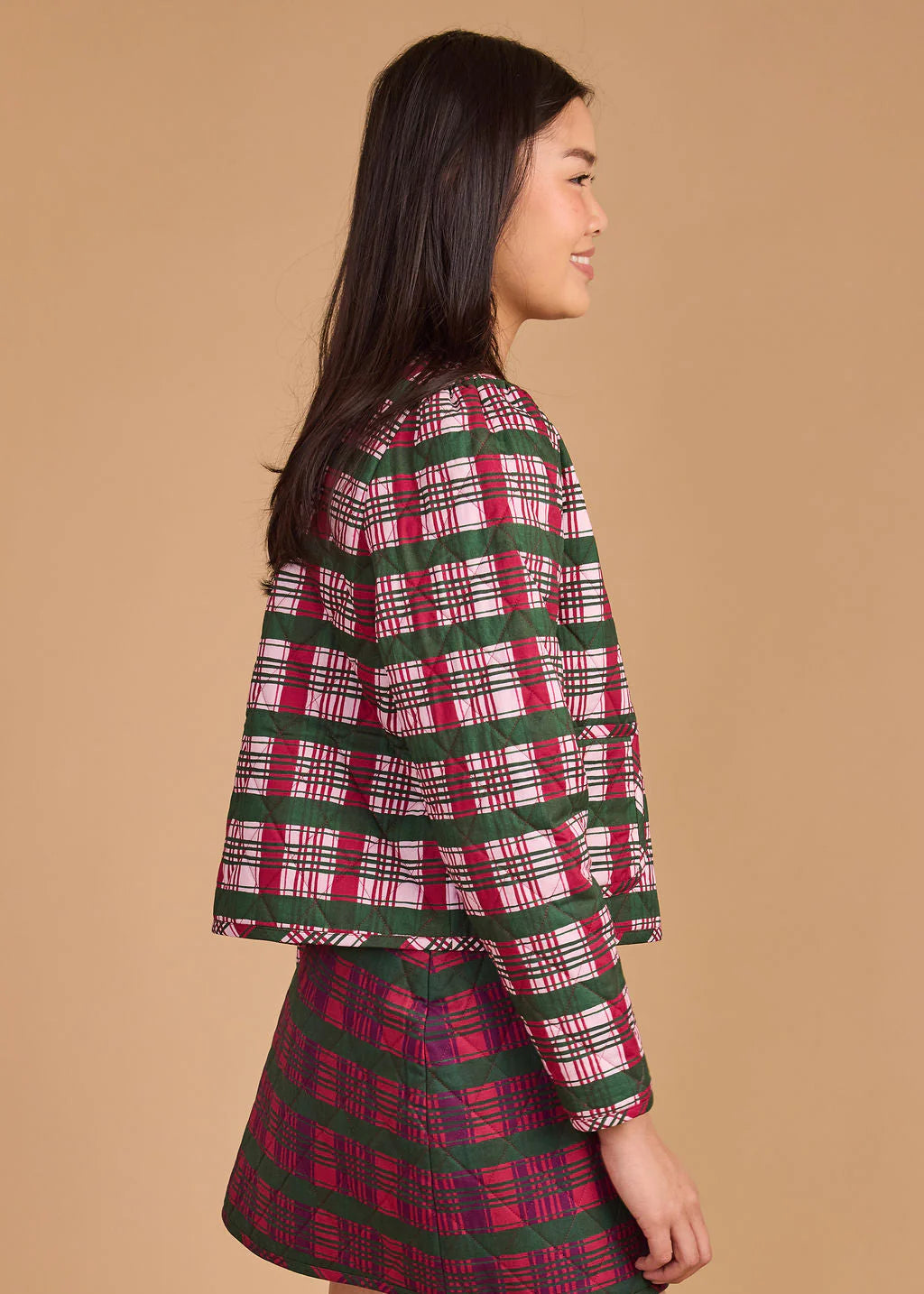 Hazel Plaid Jacket