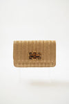 Gold Woven Lilly Clutch