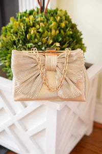 Samantha Gold Clutch