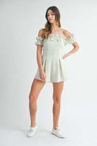 Sutton Off Shoulder Romper