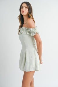 Sutton Off Shoulder Romper