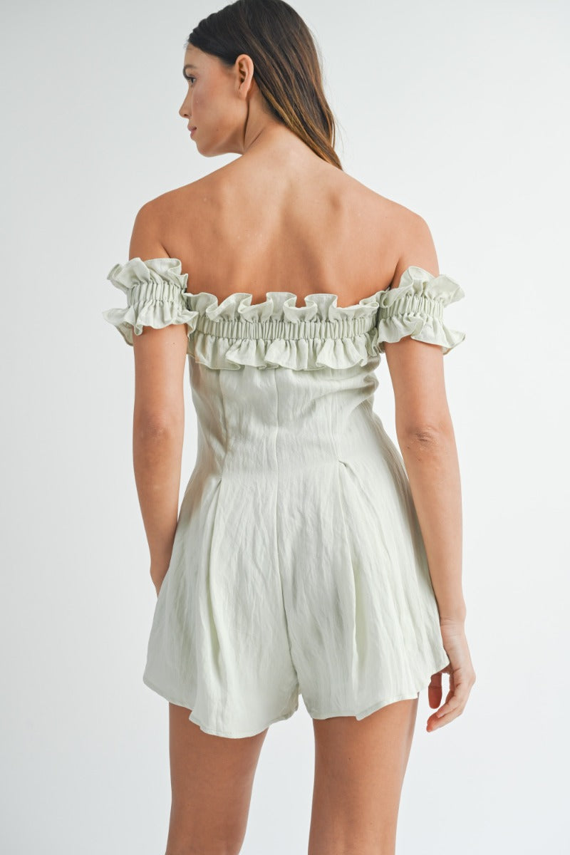 Sutton Off Shoulder Romper