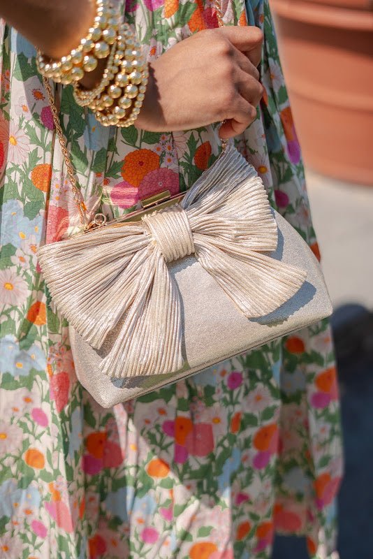 Samantha Gold Clutch