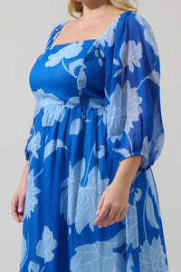 Seabloom Amaretto Midi Dress
