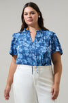 Danielle Ruffle Blouse