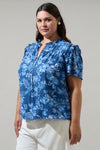 Danielle Ruffle Blouse