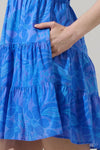Ellis Floral Tiered Mini Dress