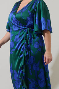 Abelia High-Low Wrap Dress