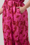 Alna Button Up Midi Dress