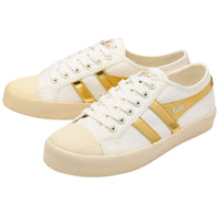 Gola Coaster in Off-White/Gold