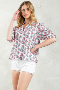 Becca Floral Blouse