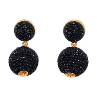 Lantern Lux Earrings | Onyx